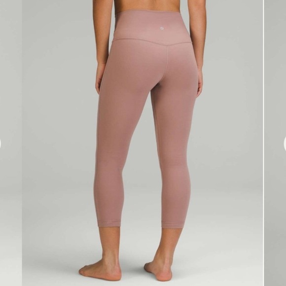 Lululemon Pants - Lululemon Align High-Rise Crop 23 Size 10 Twilight Rose W6BGLS Leggings